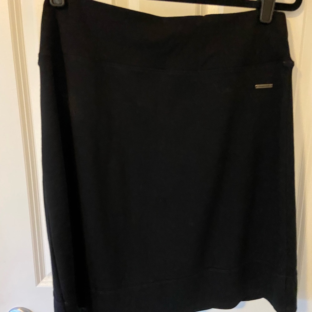 Smartwool merino washable wool black skirt